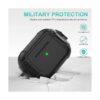 Valkit Funda compatible con Airpods Pro 2 con bloqueo