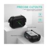 Valkit Funda compatible con Airpods Pro 2 con bloqueo