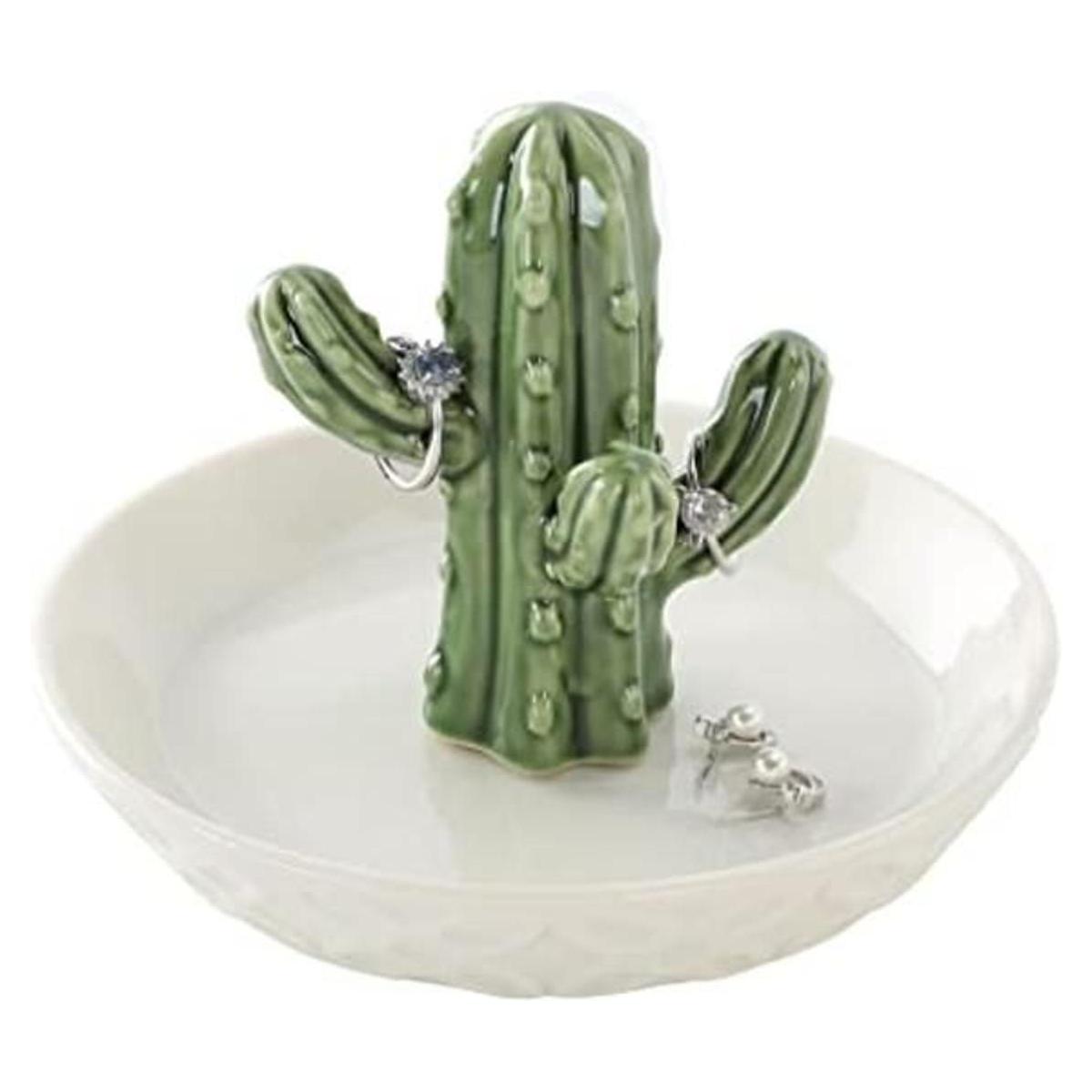 EYONGLION Soporte de anillo de cactus soporte de joyería