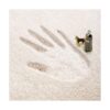 FINOREN Artistic Abstract Area Rug.Cream and Brown5x7_5