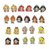 GTONEE 22 dijes de princesa de dibujos animados esmaltados_1