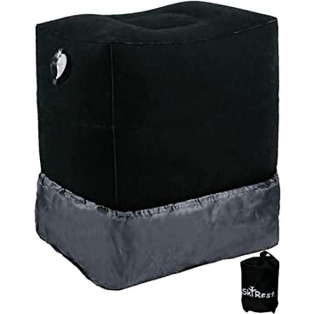 SkyRest Almohada inflable para reposapiés de viaje