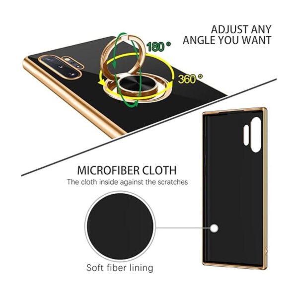 DUEDUE Funda para Samsung Galaxy Note 10 Plus con soporte_3