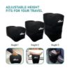 SkyRest Almohada inflable para reposapiés de viaje_6