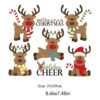 Parches de transferencia de calor de Navidad para_6