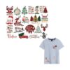 Parches de transferencia de calor de Navidad para_5