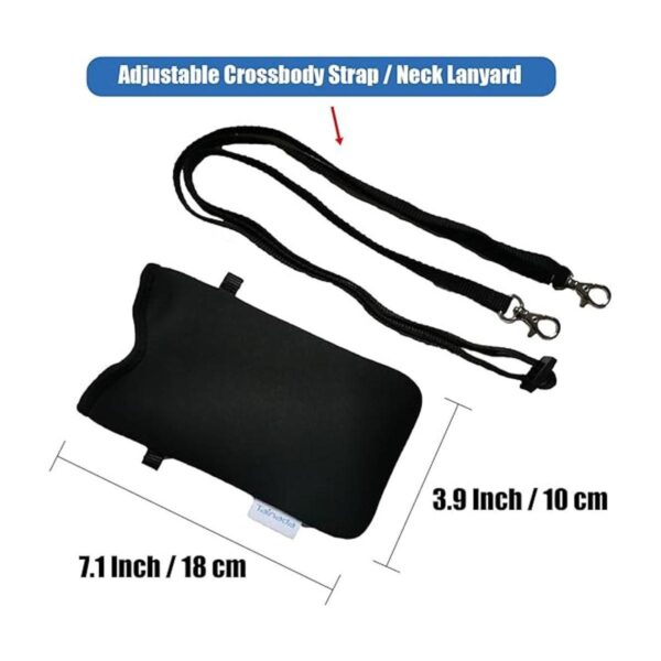 Tainada Funda de neopreno para hombre y mujer con correa_5