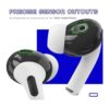 3 pares de fundas DamonLight para AirPods Pro 2 Ajuste en_5