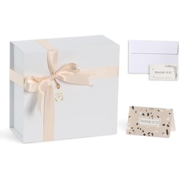 Cajas de regalo blancas con tapas 1 paquete caja de_1