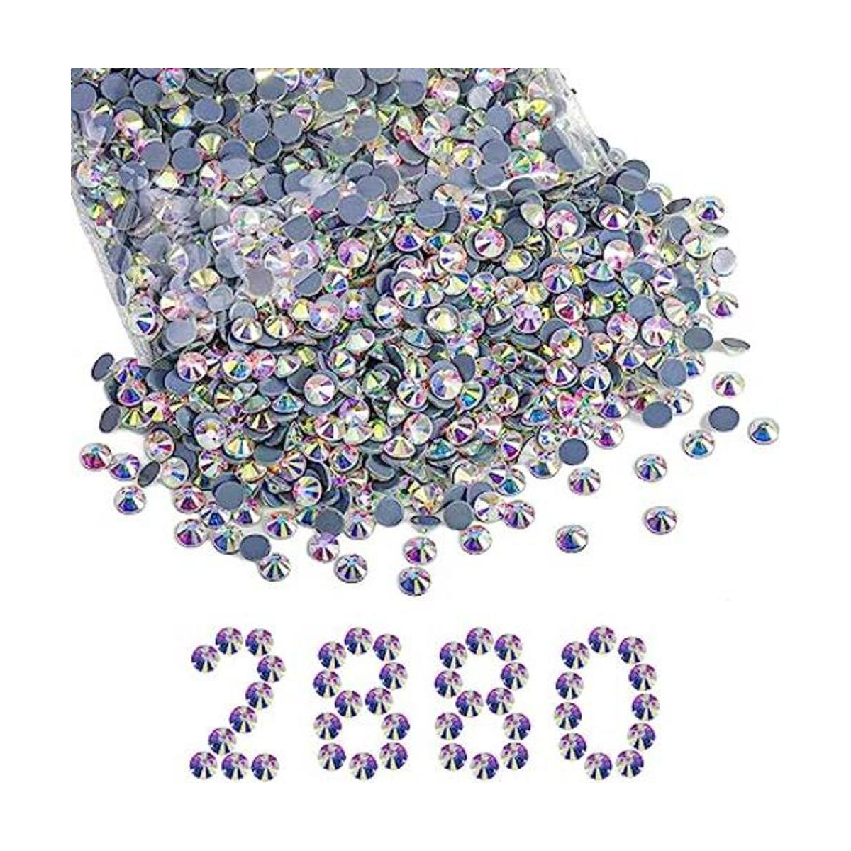 Beadsland Diamantes de imitación termoadhesivos a granel