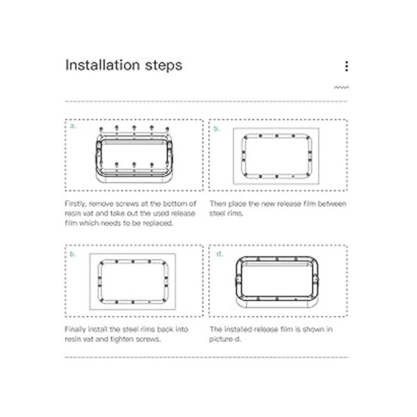 KOYOFEI 5 piezas FEP 2.0 NFEP película para impresora 3D_4