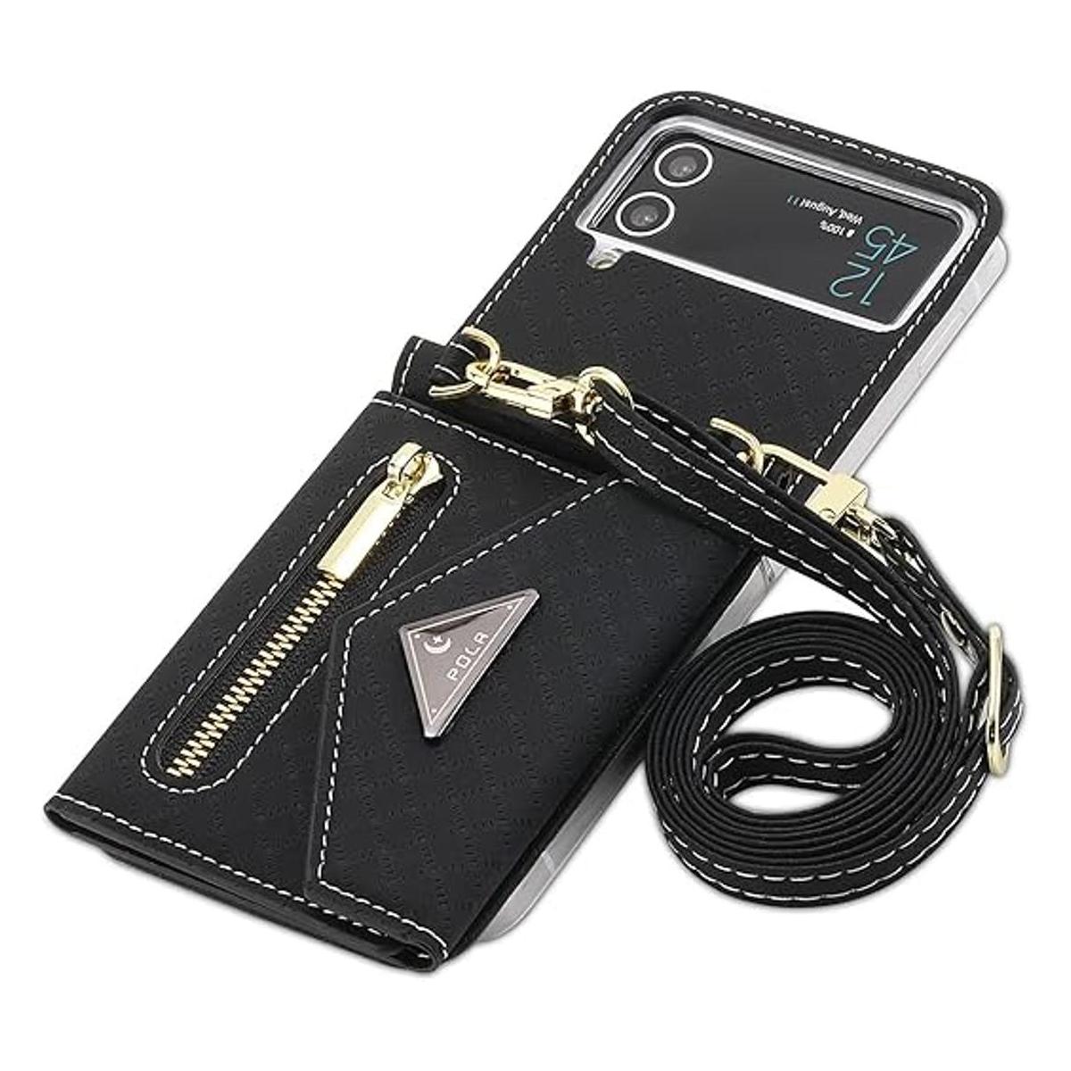 Bolso tipo cartera con cremallera para Samsung Galaxy Z