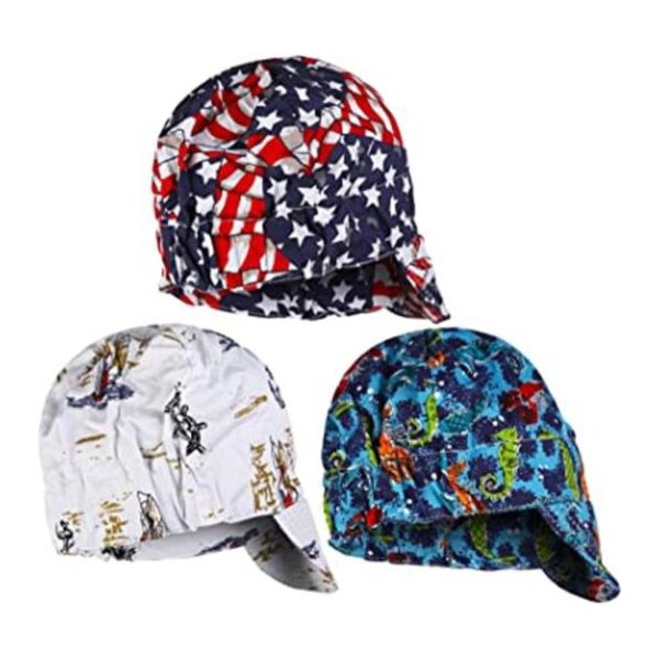 3 piezas de gorra de soldadura resistente al fuego forro