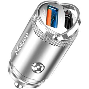 Cargador de coche USB C de 60 W de carga rápida PD de 30_1