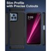 Dahkoiz Funda TMobile Revvl 6 5G con protector de_2