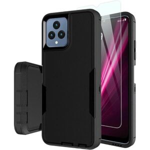 Dahkoiz Funda TMobile Revvl 6 5G con protector de_1