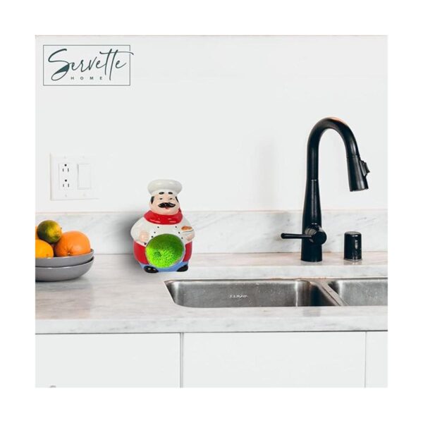 Bonito soporte de esponja para decoración del hogar_3