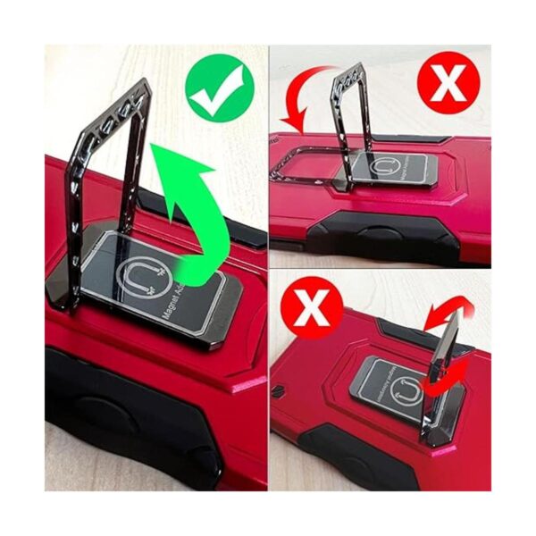 TJS Funda compatible con TMobile Revvl 6 Pro 5G con_3