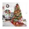 100 cascabeles de Navidad de 1 pulgada 4 colores