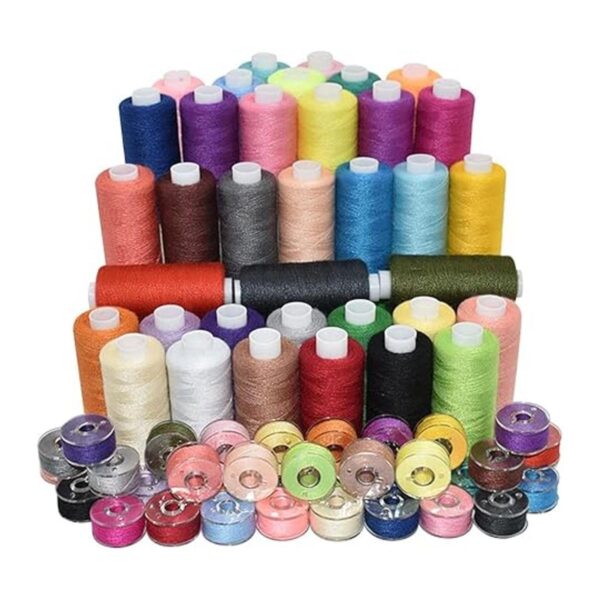 Juego de 72 hilos de coser de 36 colores con hilos de