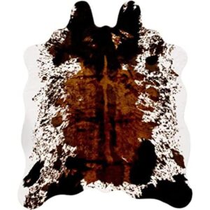 CONBEN Alfombra con estampado de vaca M