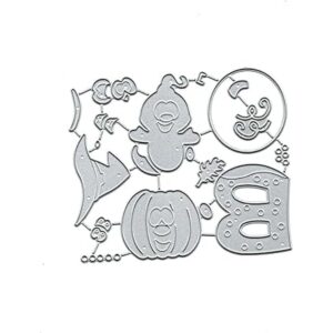 SudsWH Boo Magic Poison Pumpkin Troqueles de metal con_2