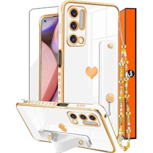 Likiyami Funda para OnePlus Nord N200 5G 3 en 1 con_1