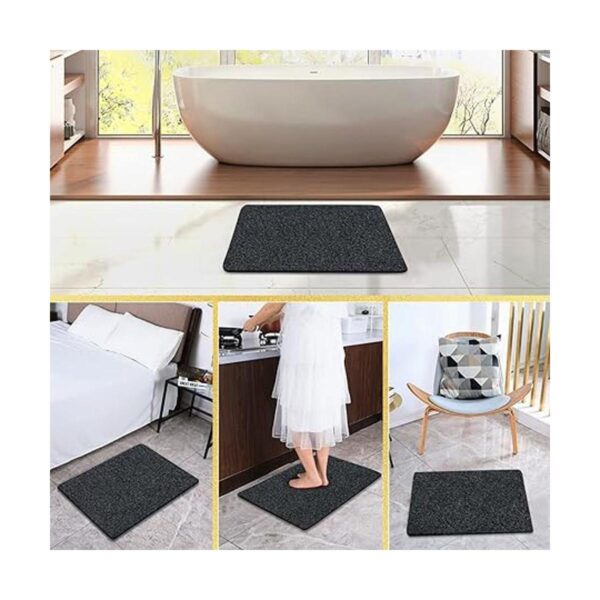 Tapete de ducha antideslizante sin ventosas 24 x 24