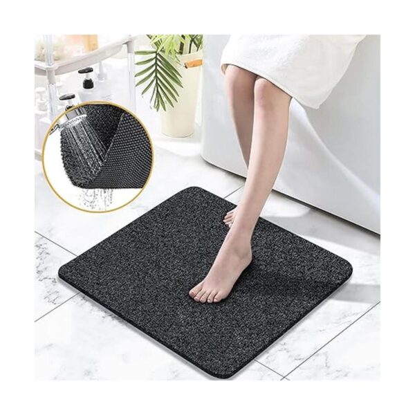 Tapete de ducha antideslizante sin ventosas 24 x 24