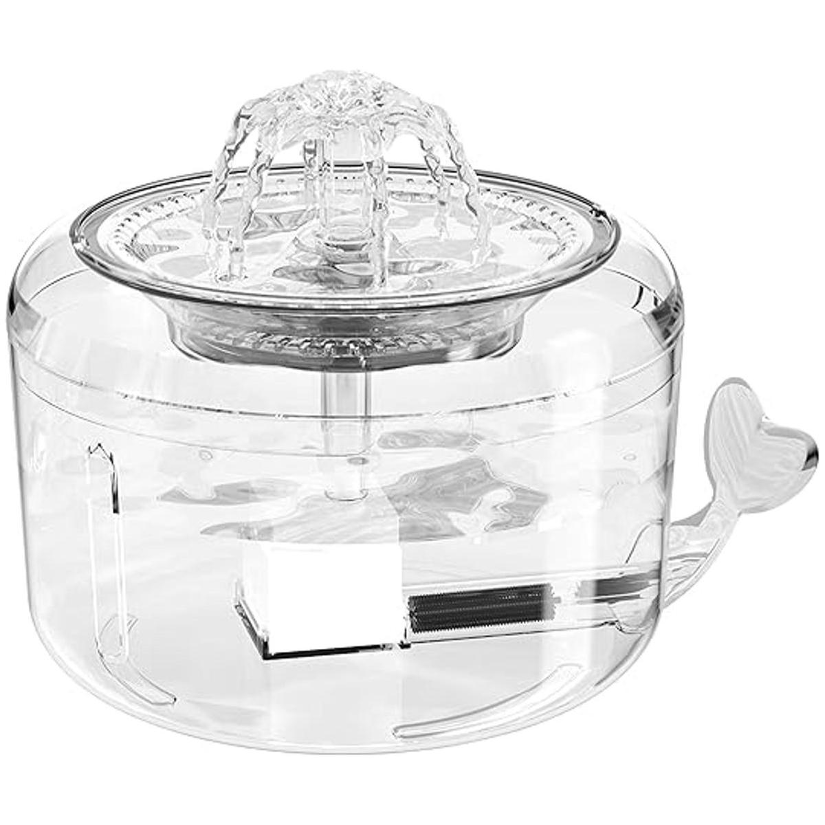 Ciays Fuente de agua para gatos fuente de agua automática