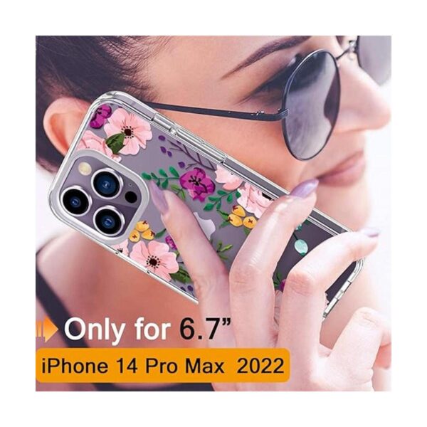 GiiKa Funda rígida para iPhone 14 Pro Max con protector de_2