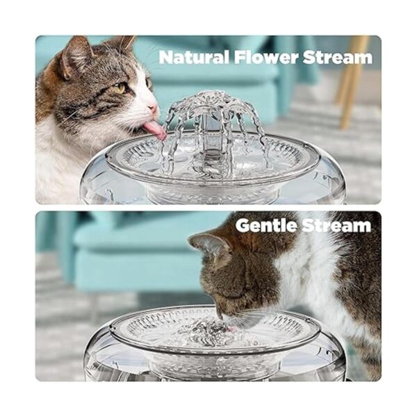 Ciays Fuente de agua para gatos fuente de agua automática_3