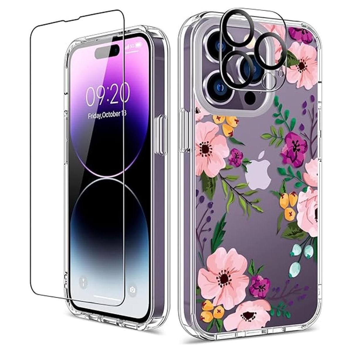 GiiKa Funda rígida para iPhone 14 Pro Max con protector de