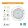 Lzawvm Lámpara de techo empotrada moderna LED para_2