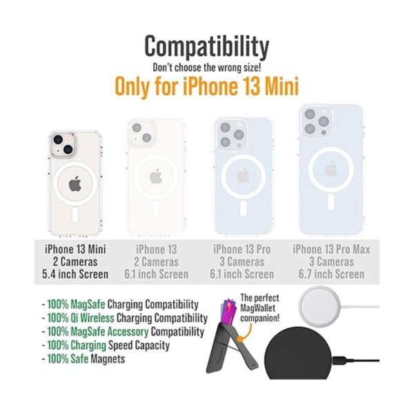 Scooch Funda para iPhone 13 Mini compatible con MagSafe_2