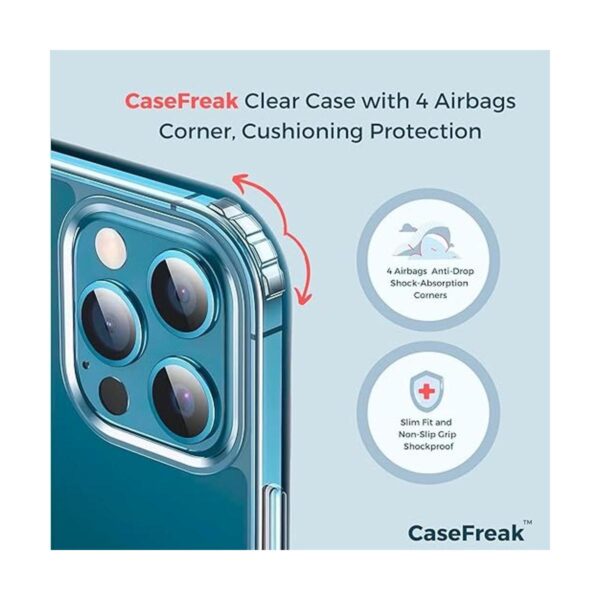 CASEFREAK Funda transparente para iPhone 11 con anillo_5