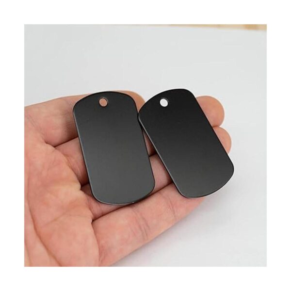 StayMax 100 Pack Anodized Aluminum Engraving Blank Tags_4