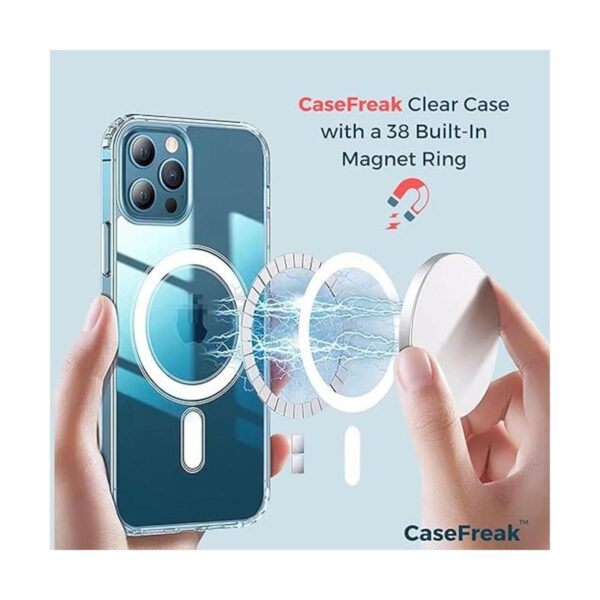 CASEFREAK Funda transparente para iPhone 11 con anillo_3