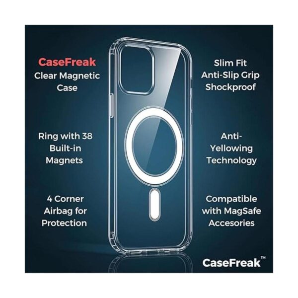 CASEFREAK Funda transparente para iPhone 11 con anillo_2