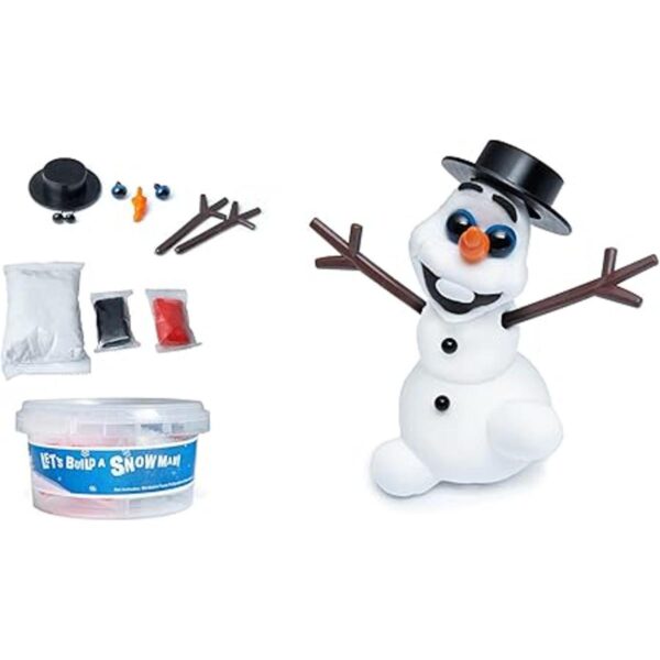 Lets Build A Snowman Man de jengibre y árbol de Navidad