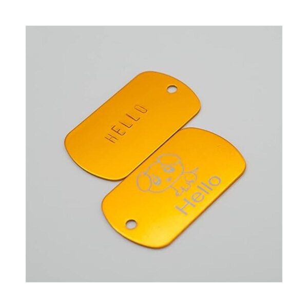 StayMax 100 Pack Anodized Aluminum Engraving Blank Tags_6