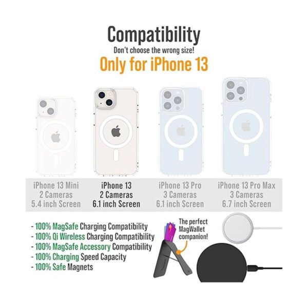 Scooch Funda para iPhone 13 compatible con MagSafe_2