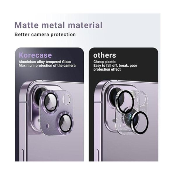 Paquete de 2 Protector de lente de cámara para iPhone_3