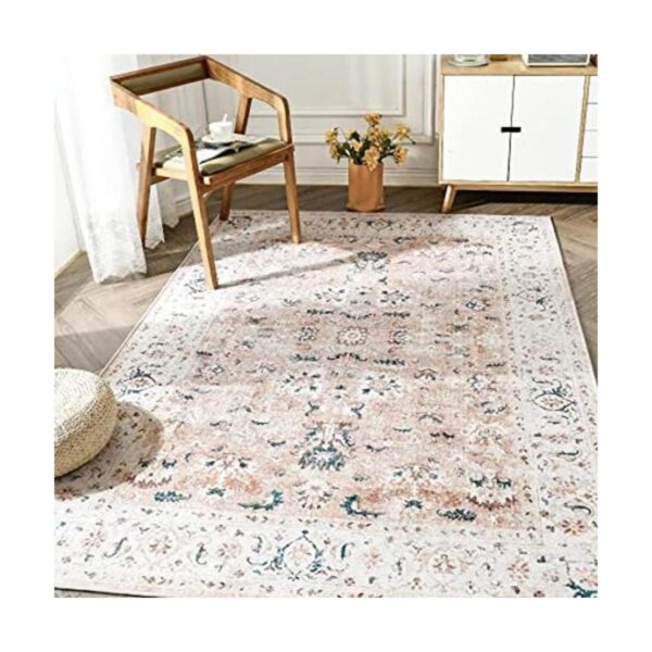 JINCHAN Alfombra persa vintage de 6 x 9 pulgadas
