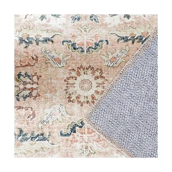 JINCHAN Alfombra persa vintage de 6 x 9 pulgadas