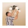 GoldSwift Paquete de 3 globos de vidrio esmerilado_5