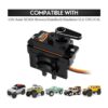 EPINON Para AXIAL SCX24 Servo Metal Gear EMAX Servo de