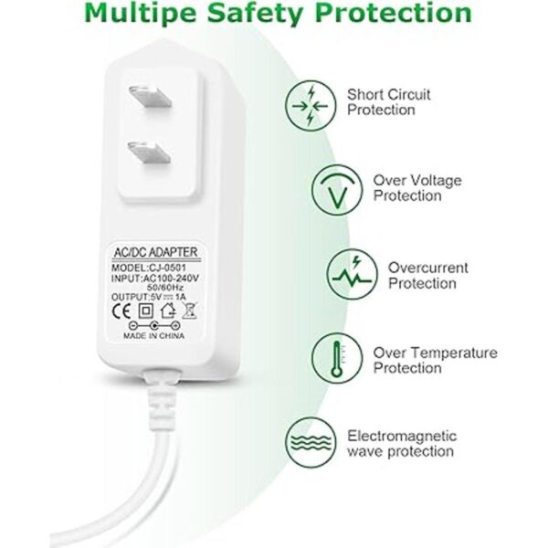 Adaptador de fuente de alimentación de 5 V 1 A Arkare DC_4