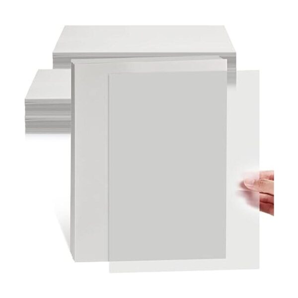 300 hojas de papel de vellum de 8.5 x 11 pulgadas papel