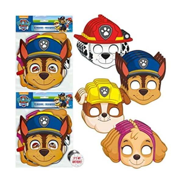 Unique Máscaras de la Patrulla Canina para fiestas de_1
